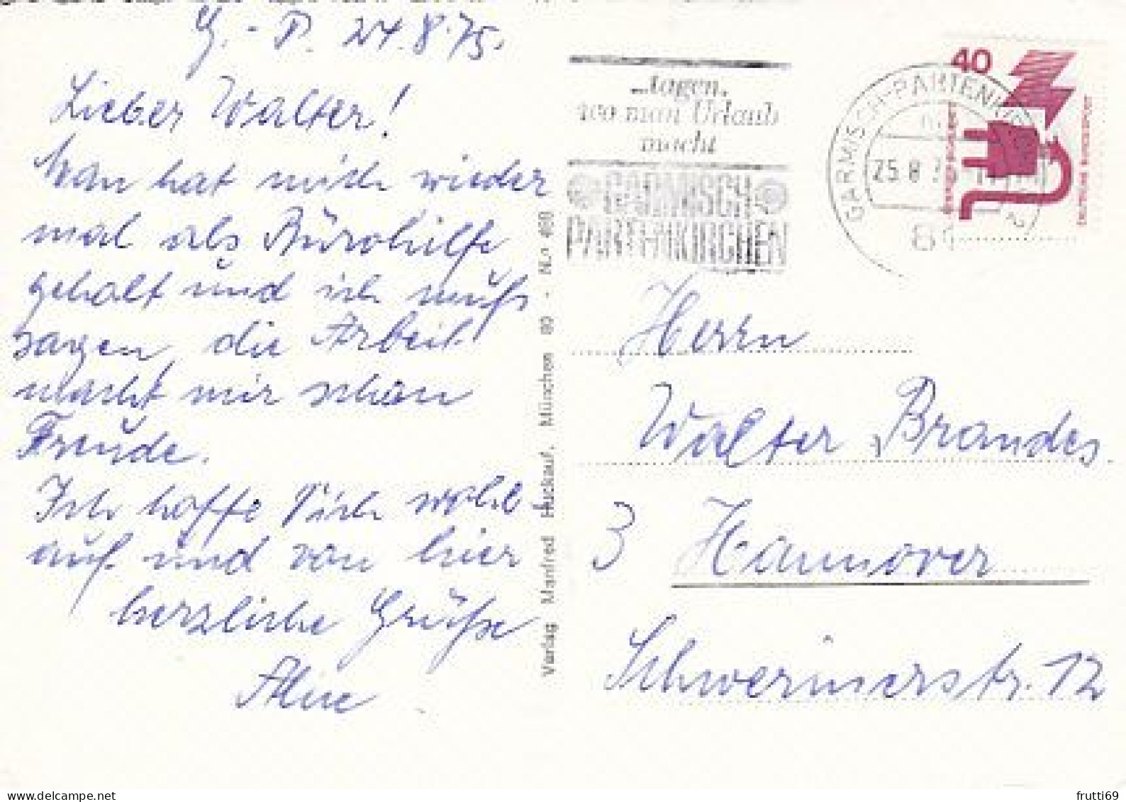 AK 211553 GERMANY - Garmisch-Partenkirchen - Garmisch-Partenkirchen