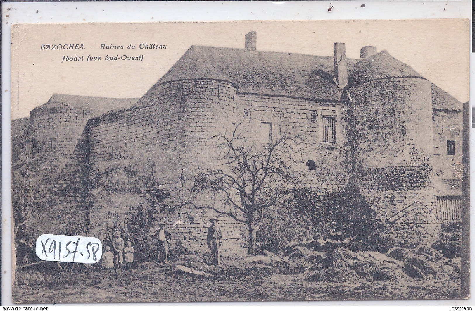 BAZOCHES- RUINES DU CHATEAU FEODAL - Bazoches