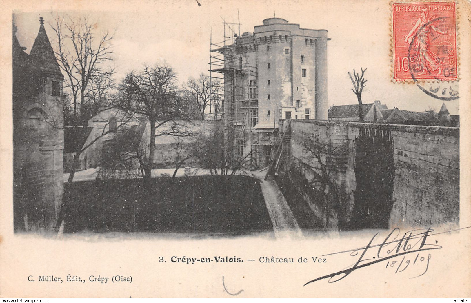 60-CREPY EN VALOIS-N°4176-H/0213 - Crepy En Valois