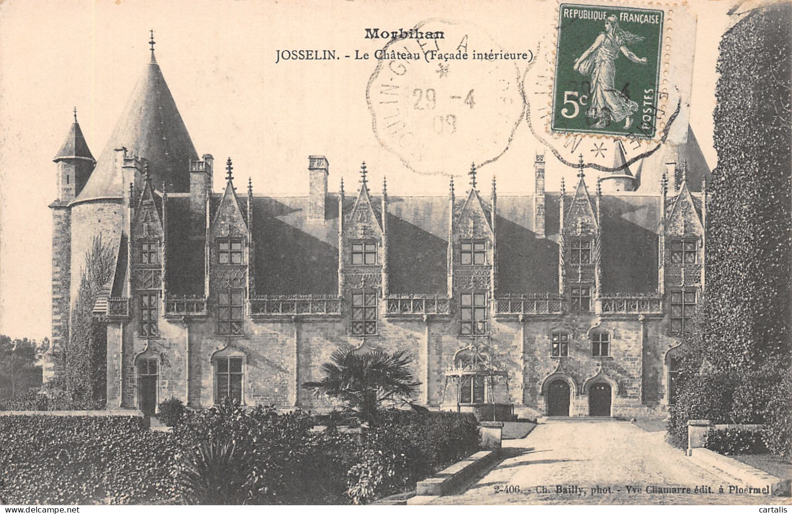 56-JOSSELIN-N°4176-H/0201 - Josselin