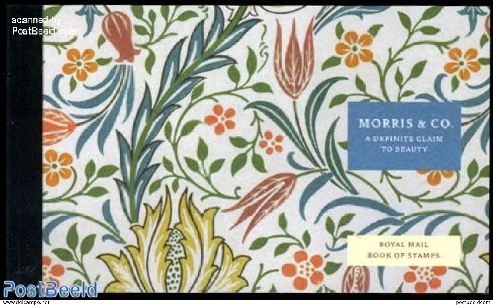 Great Britain 2011 Morris & Co Prestige Booklet, Mint NH, Nature - Flowers & Plants - Stamp Booklets - Art - Stained G.. - Unused Stamps