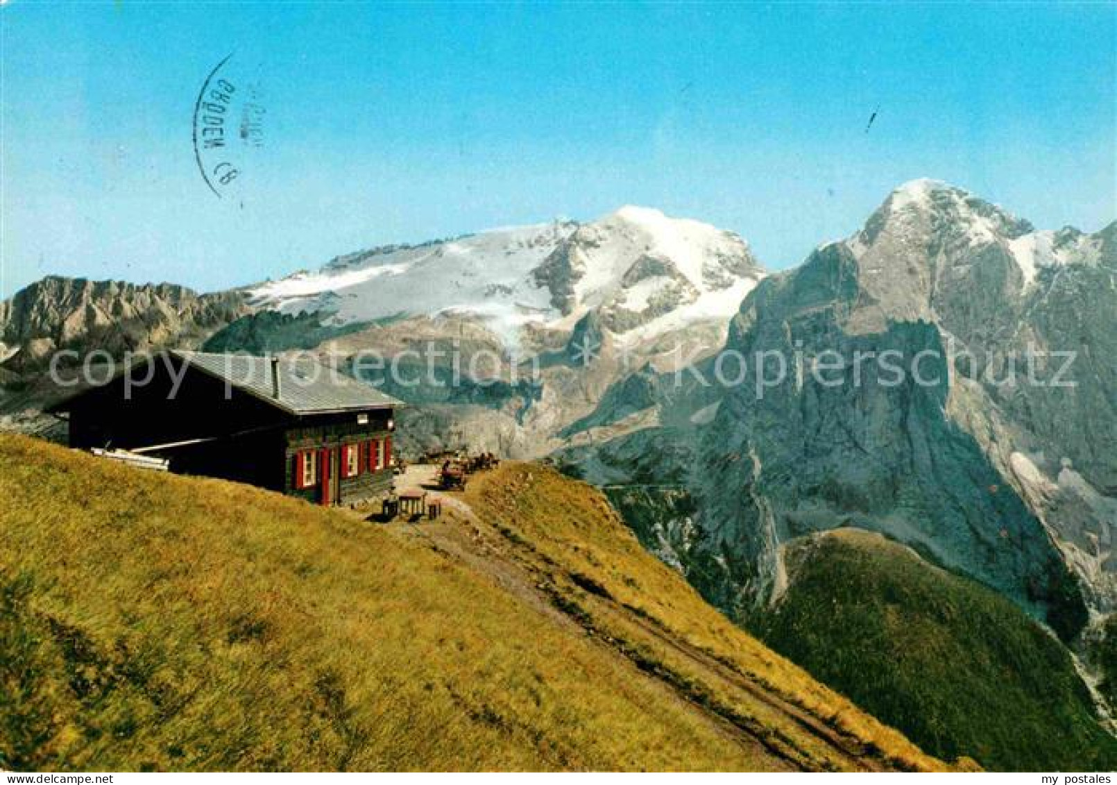 72796729 Dolomiti Di Fassa Rifugio Viel Del Pan Marmolada Gran Vernel Dolomiti D - Sonstige & Ohne Zuordnung