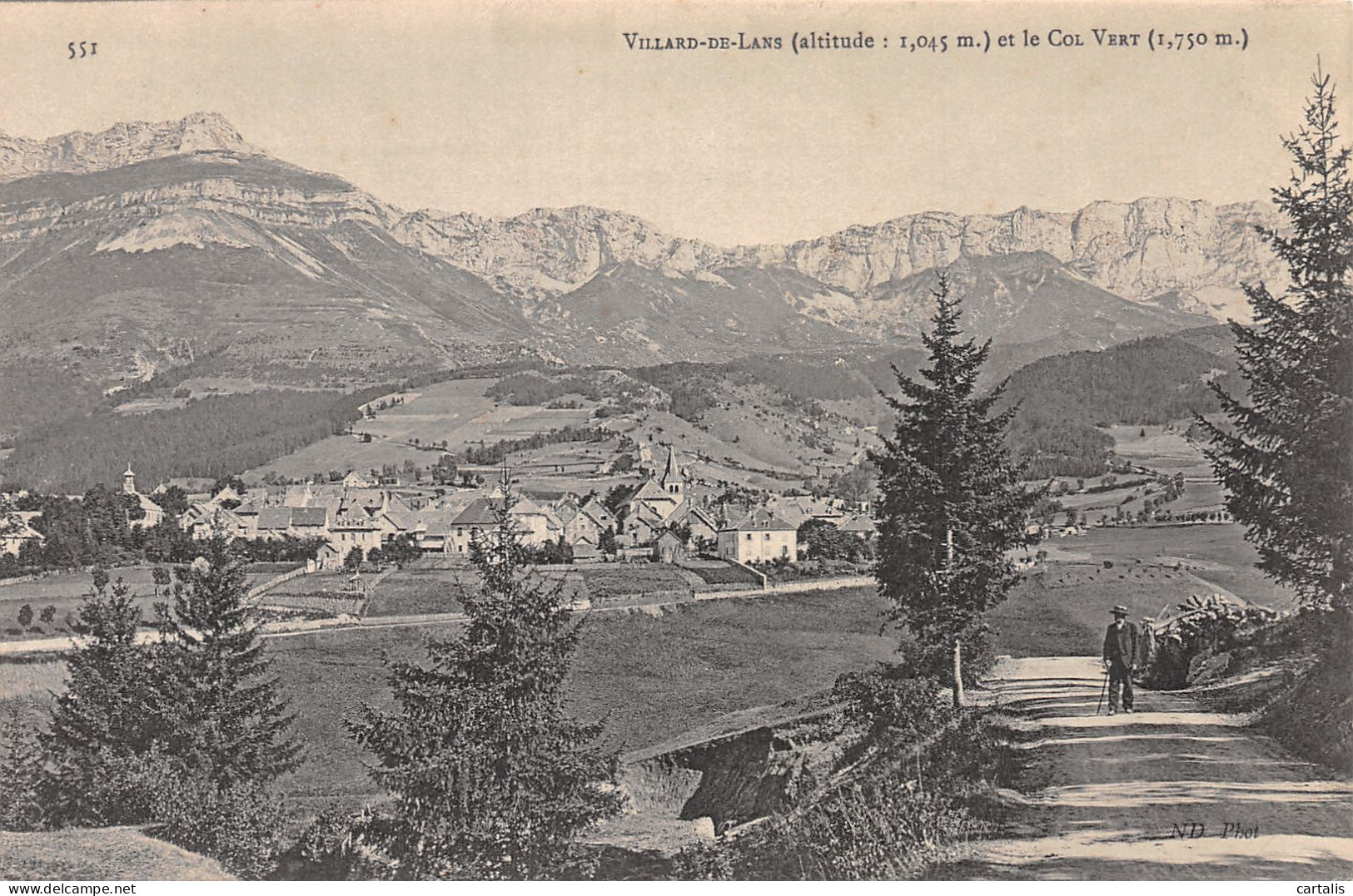 38-VILLARD DE LANS-N°4176-G/0339 - Villard-de-Lans