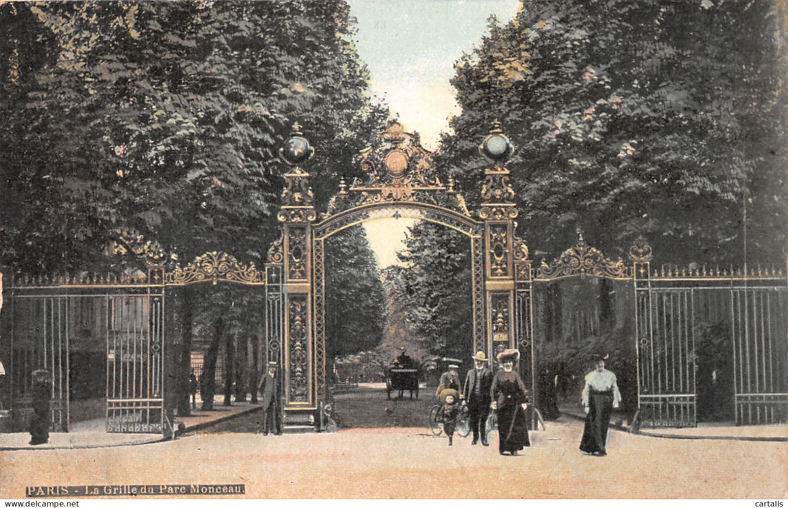 75-PARIS PARC MONCEAU-N°4176-G/0119 - Parks, Gärten