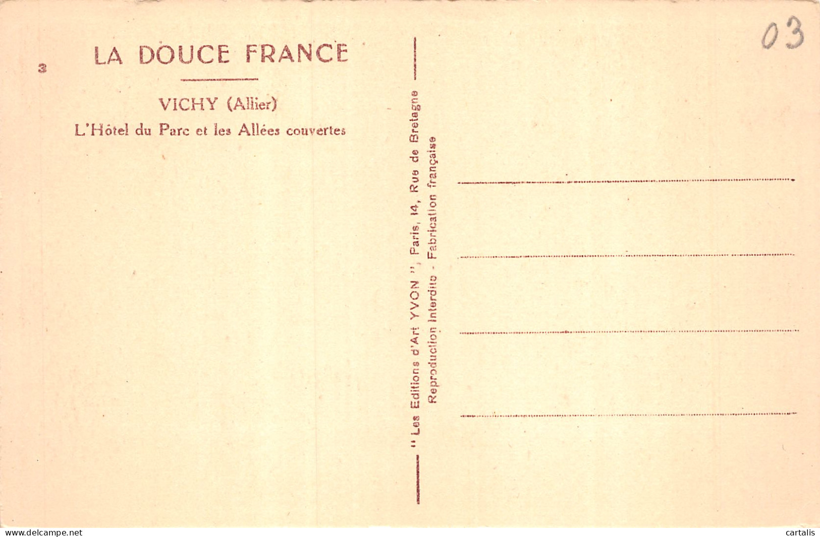 03-VICHY-N°4176-G/0081 - Vichy