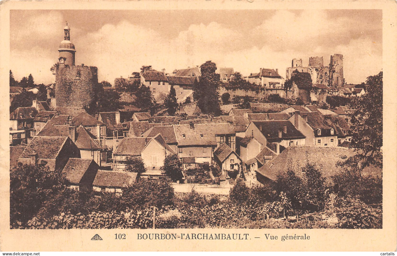 03-BOURBON L ARCHAMBAULT-N°4176-G/0057 - Bourbon L'Archambault