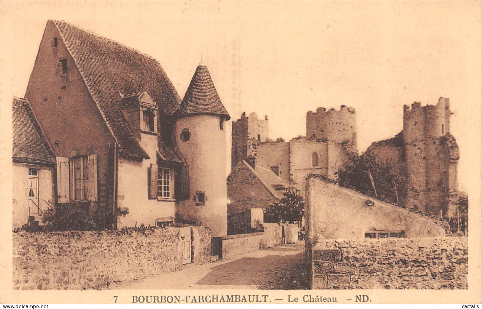 03-BOURBON L ARCHAMBAULT-N°4176-G/0051 - Bourbon L'Archambault