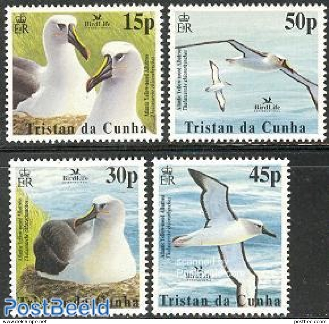 Tristan Da Cunha 2003 Birdlife 4v, Mint NH, Nature - Birds - Tristan Da Cunha