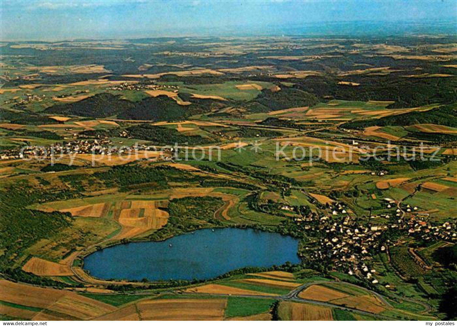 72796593 Schalkenmehren Maar Luftaufnahme Schalkenmehren - Andere & Zonder Classificatie