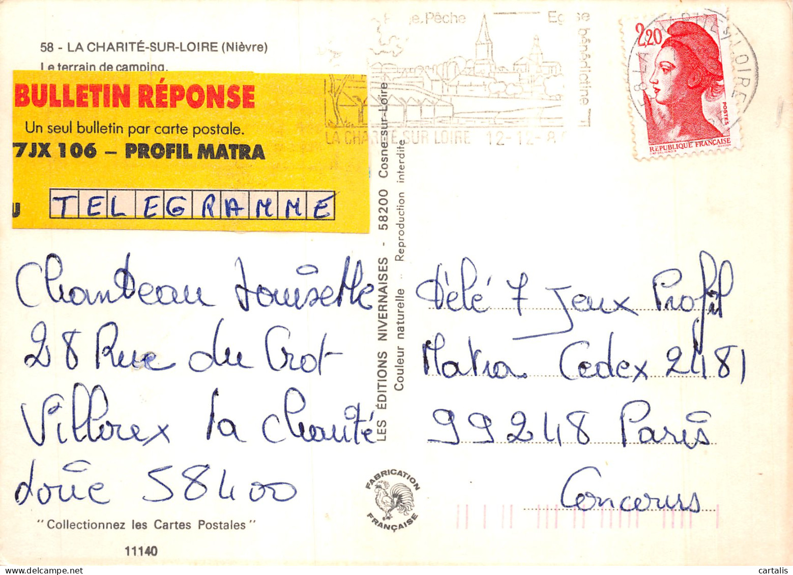 58-LA CHARITE SUR LOIRE-N°4177-C/0061 - La Charité Sur Loire