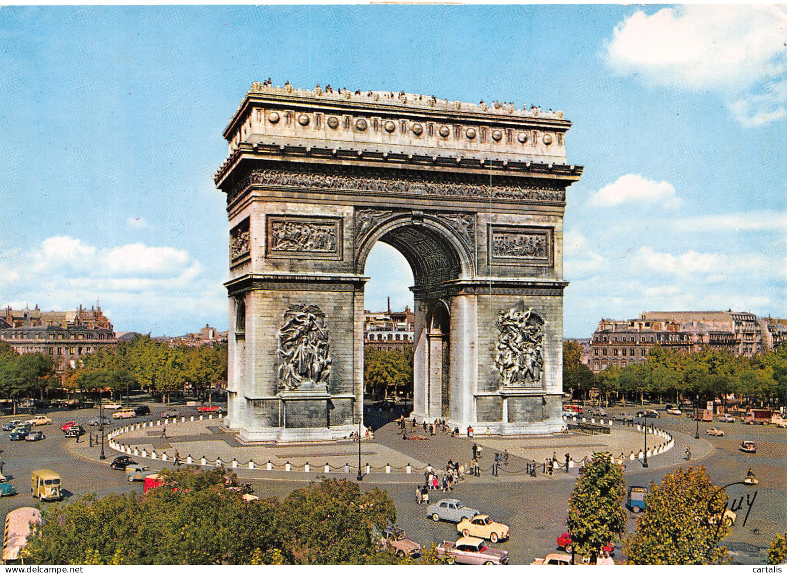 75-PARIS ARC DE TRIOMPHE-N°4177-C/0003 - Triumphbogen