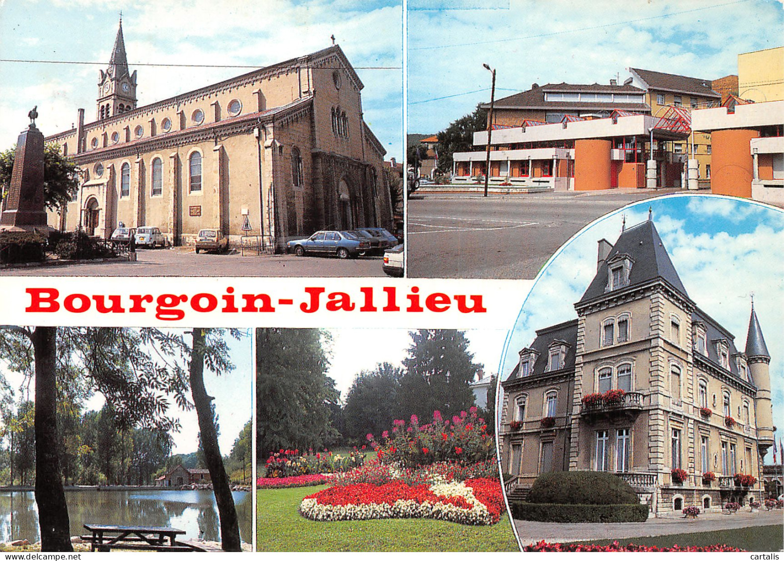 38-BOURGOIN JALLIEU-N°4177-B/0351 - Bourgoin
