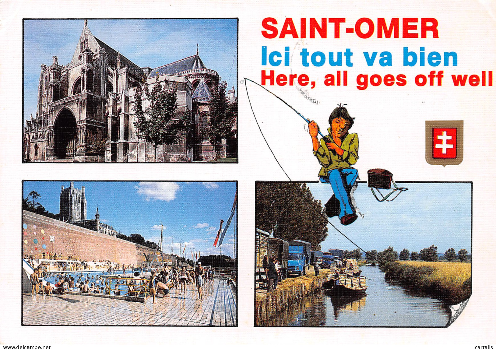 62-SAINT OMER-N°4177-B/0349 - Saint Omer