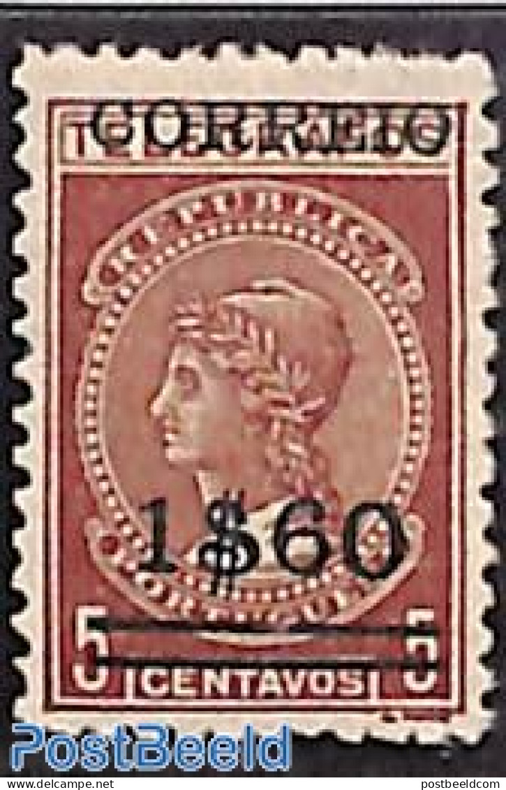 Portugal 1929 Telegraph 1v (thick Paper), Unused (hinged) - Neufs