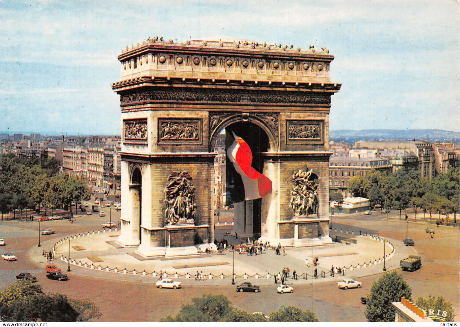 75-PARIS ARC DE TRIOMPHE-N°4177-B/0287 - Triumphbogen