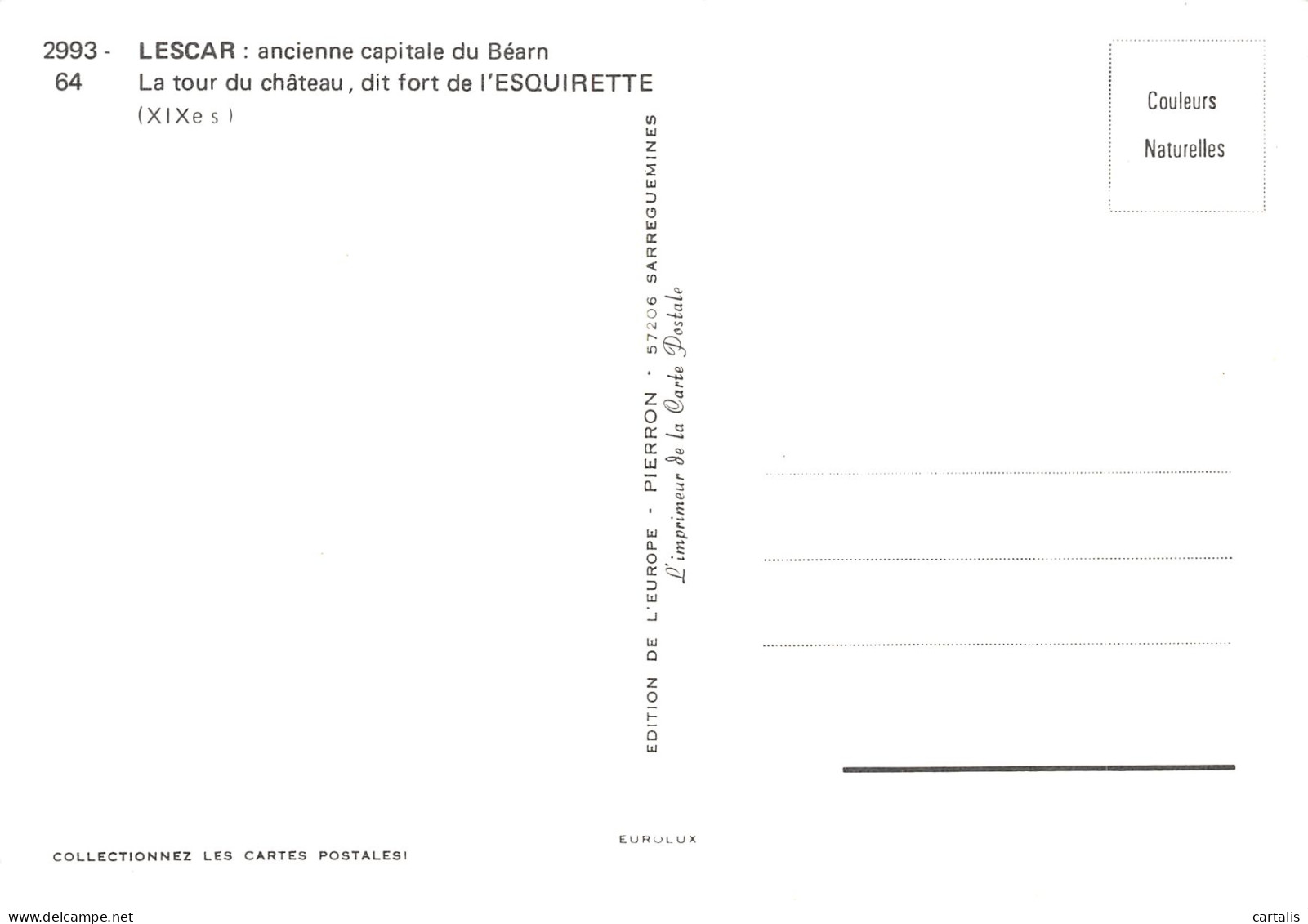 64-LESCAR-N°4177-B/0195 - Lescar