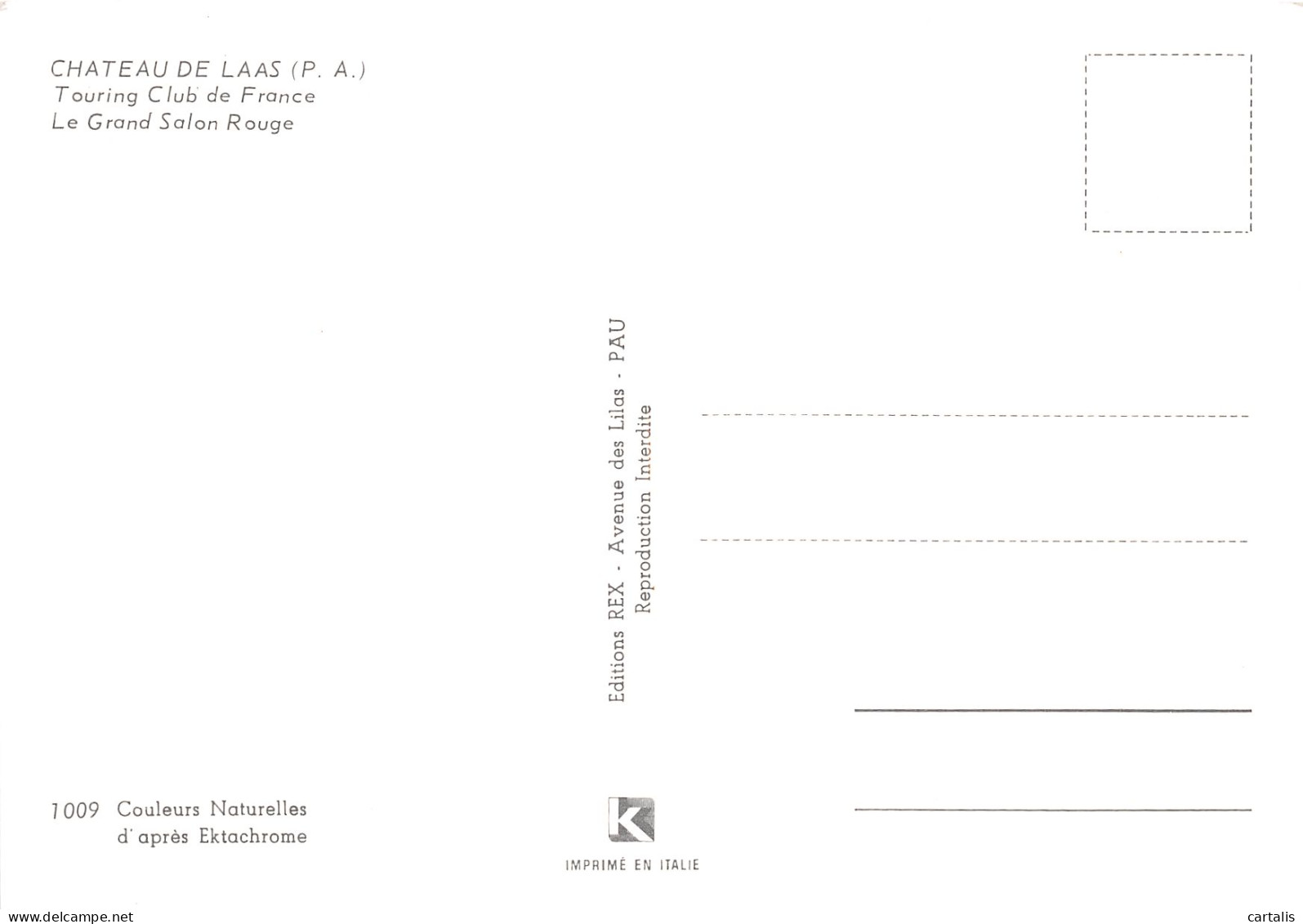 64-LAAS LE CHATEAU-N°4177-B/0201 - Autres & Non Classés