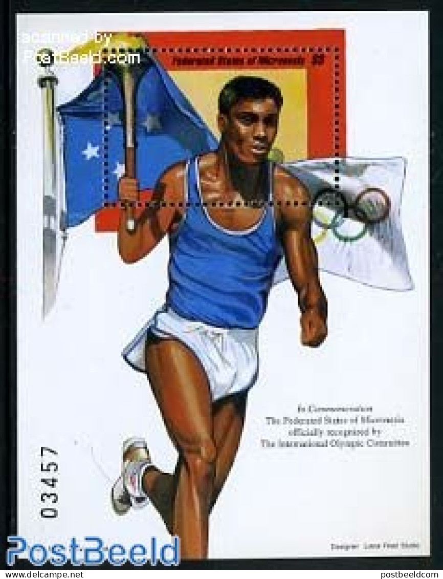Micronesia 1998 Olympic Committee S/s, Mint NH, Sport - Micronesië
