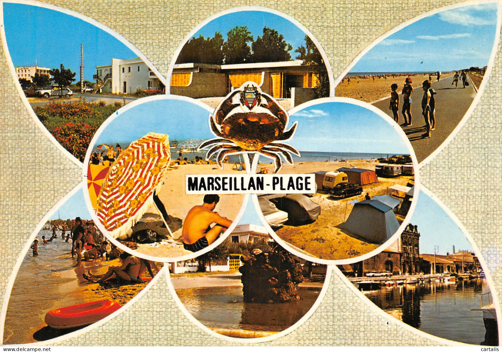 34-MARSEILLAN PLAGE-N°4177-B/0147 - Marseillan