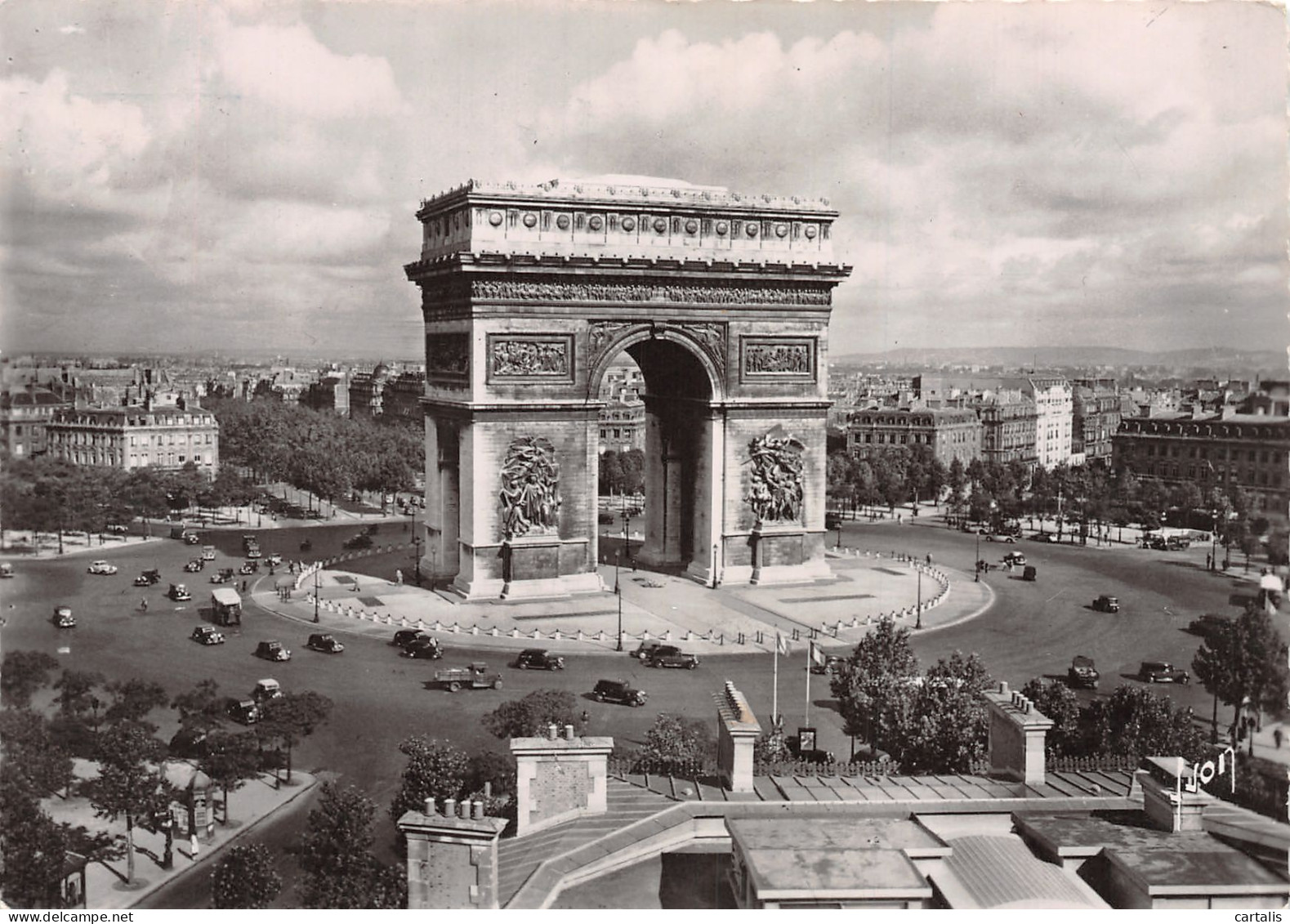 75-PARIS ARC DE TRIOMPHE-N°4177-B/0115 - Arc De Triomphe