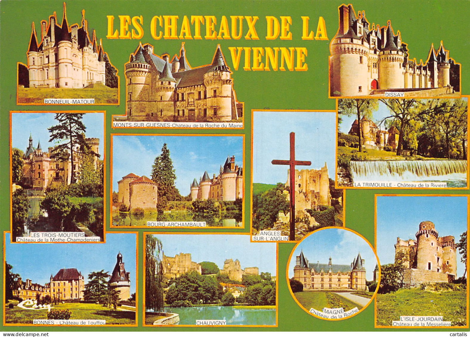 86-CHATEAUX DE LA VIENNE-N°4177-B/0103 - Other & Unclassified