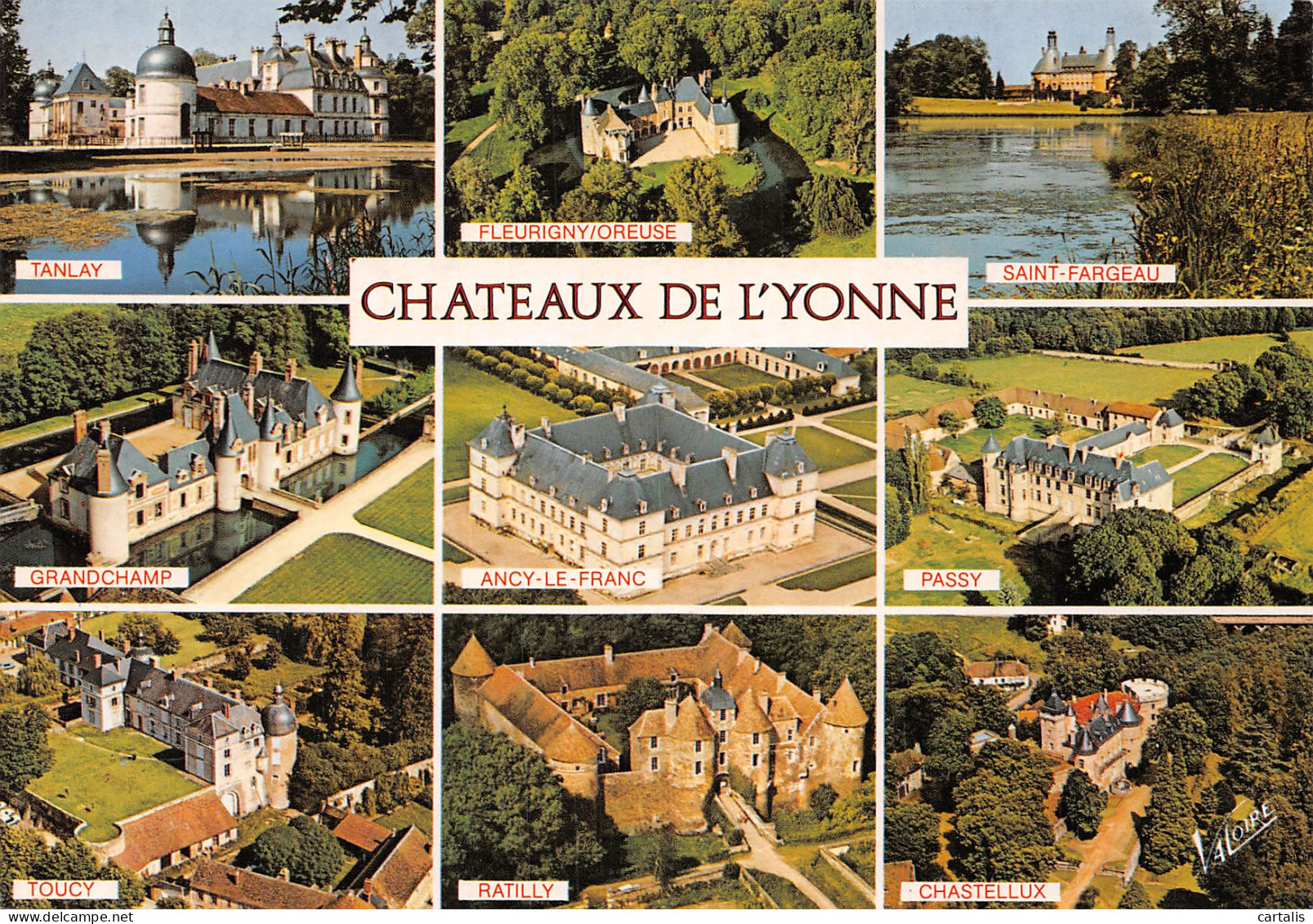 89-LES CHATEAUX DE L YONNE-N°4177-B/0061 - Other & Unclassified