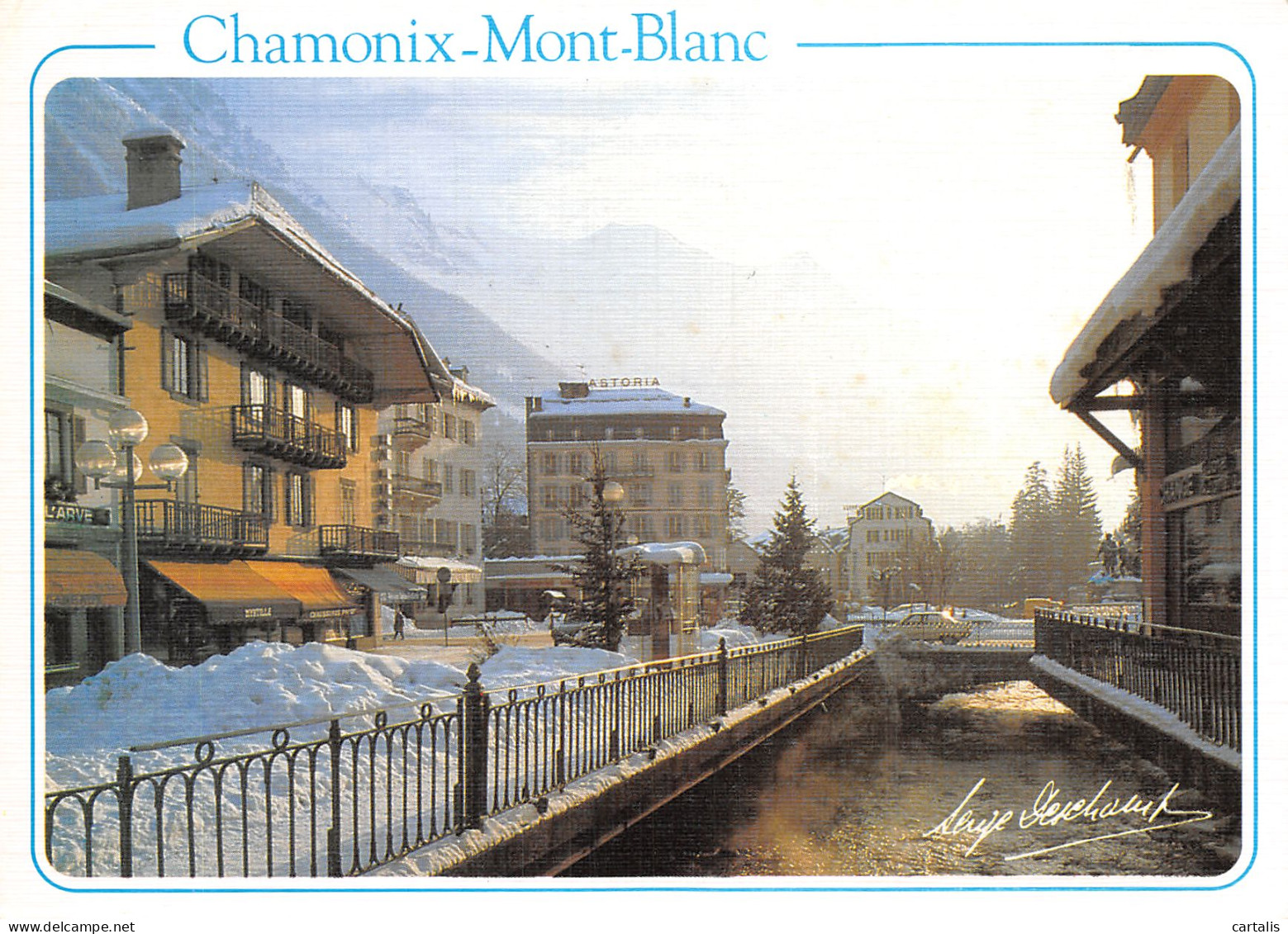 74-CHAMONIX MONT BLANC-N°4177-A/0355 - Chamonix-Mont-Blanc