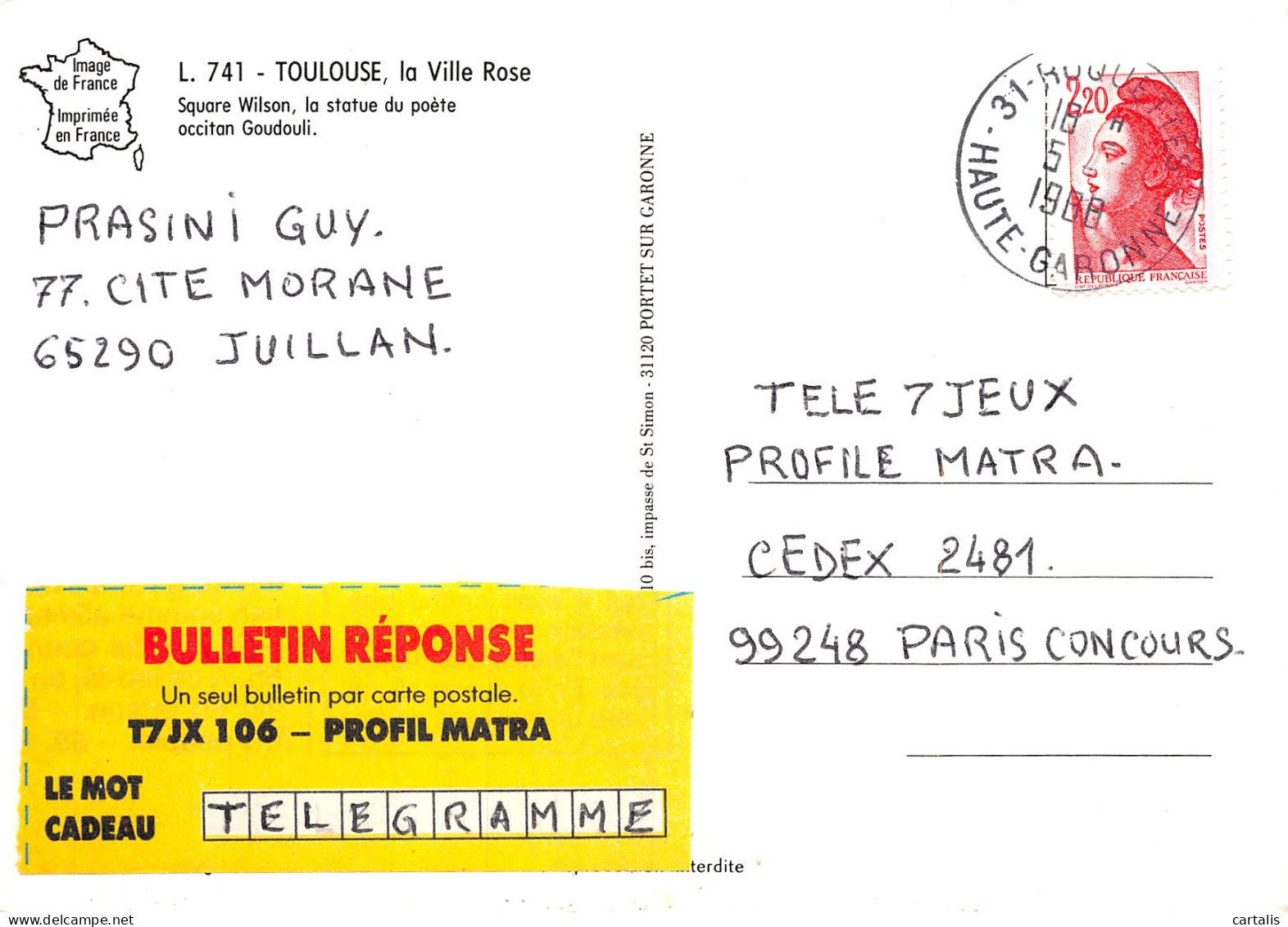 31-TOULOUSE-N°4177-A/0275 - Toulouse