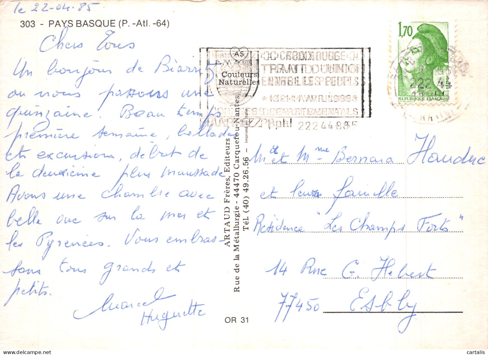 64-PAYS BASQUE-N°4177-A/0087 - Autres & Non Classés