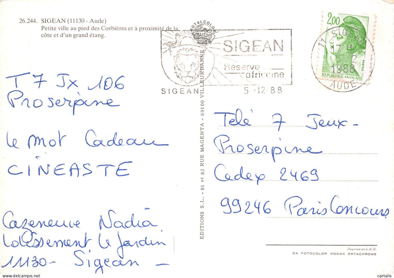 11-SIGEAN-N°4177-A/0023 - Sigean