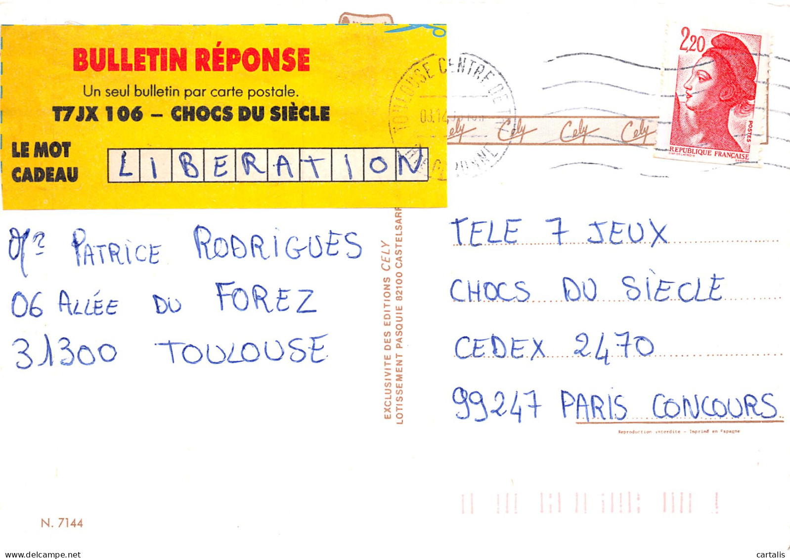 31-TOULOUSE-N°4177-A/0007 - Toulouse