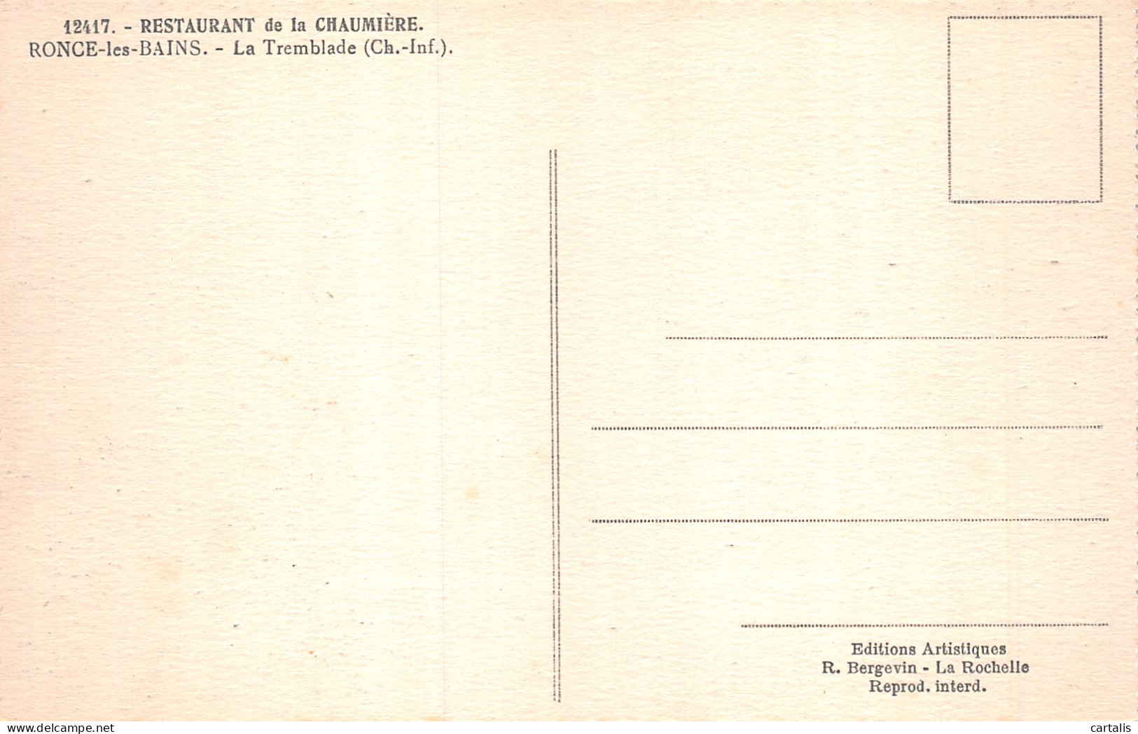 17-RONCE LES BAINS-N°4176-H/0379 - Altri & Non Classificati