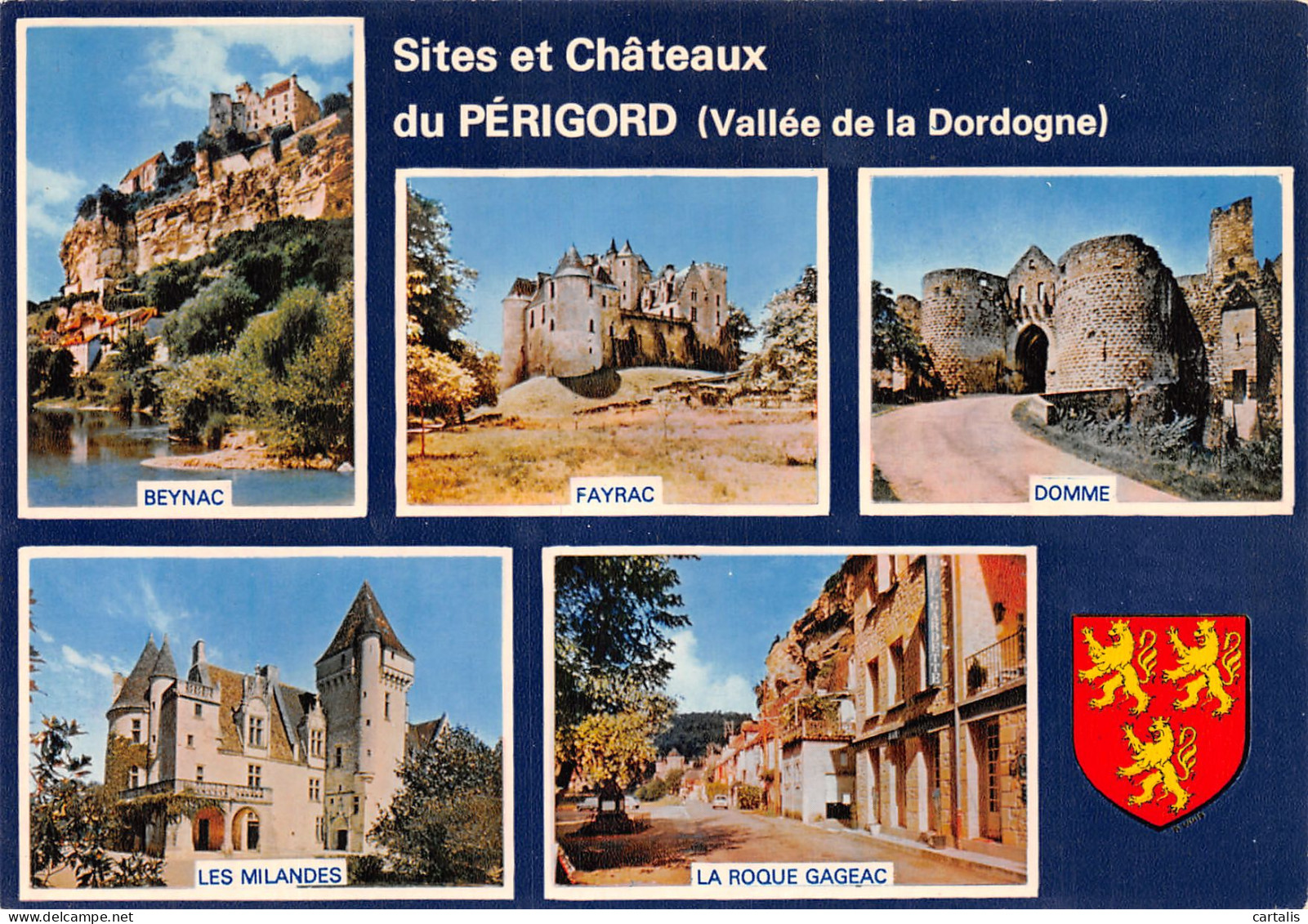 24-PERIGORD CHATEAUX-N°4178-A/0201 - Other & Unclassified