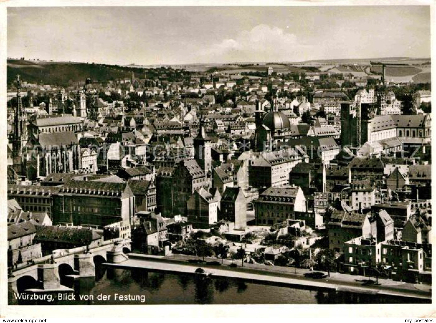 72796399 Wuerzburg Blick Von Der Festung Wuerzburg - Wuerzburg