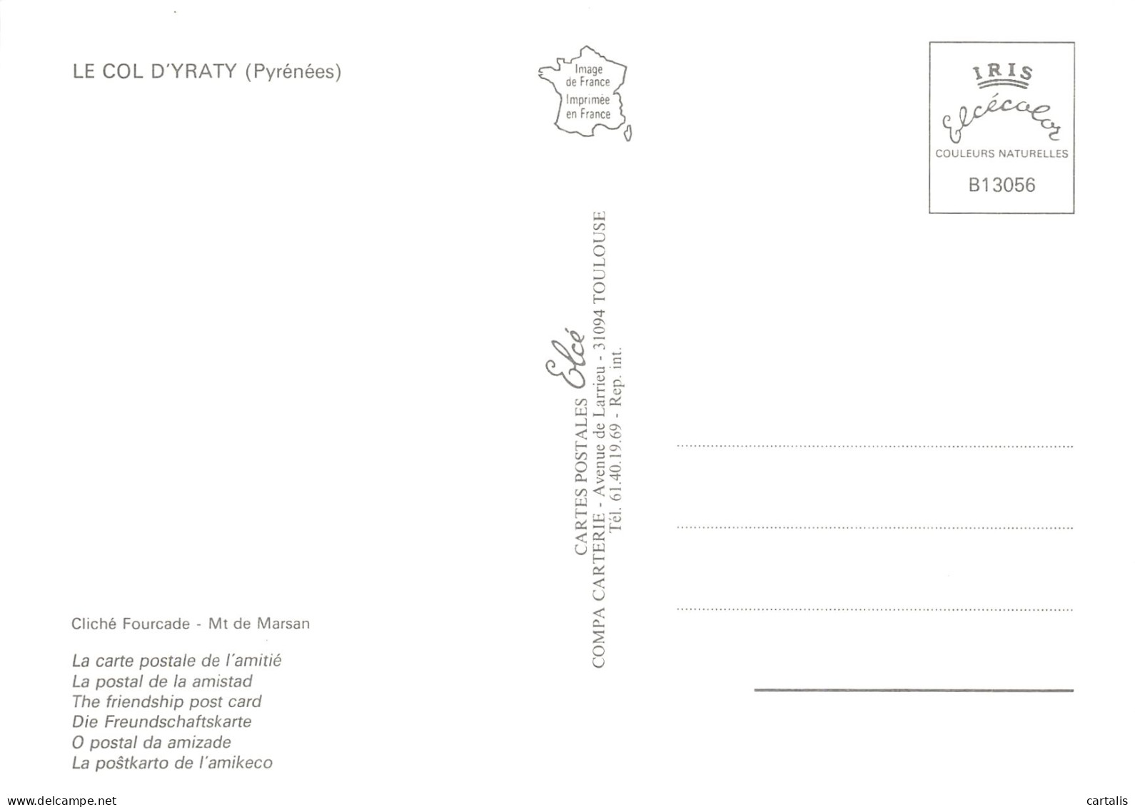 64-LE COL D YRATY-N°4178-A/0079 - Other & Unclassified