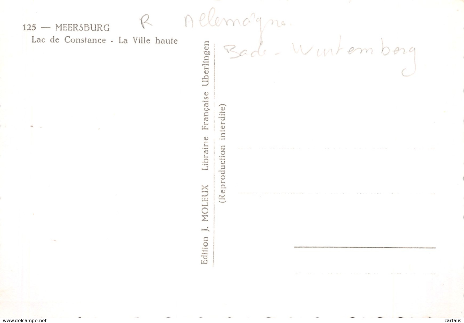 ET-ALLEMAGNE MEERSBURG -N°4177-D/0397 - Autres & Non Classés