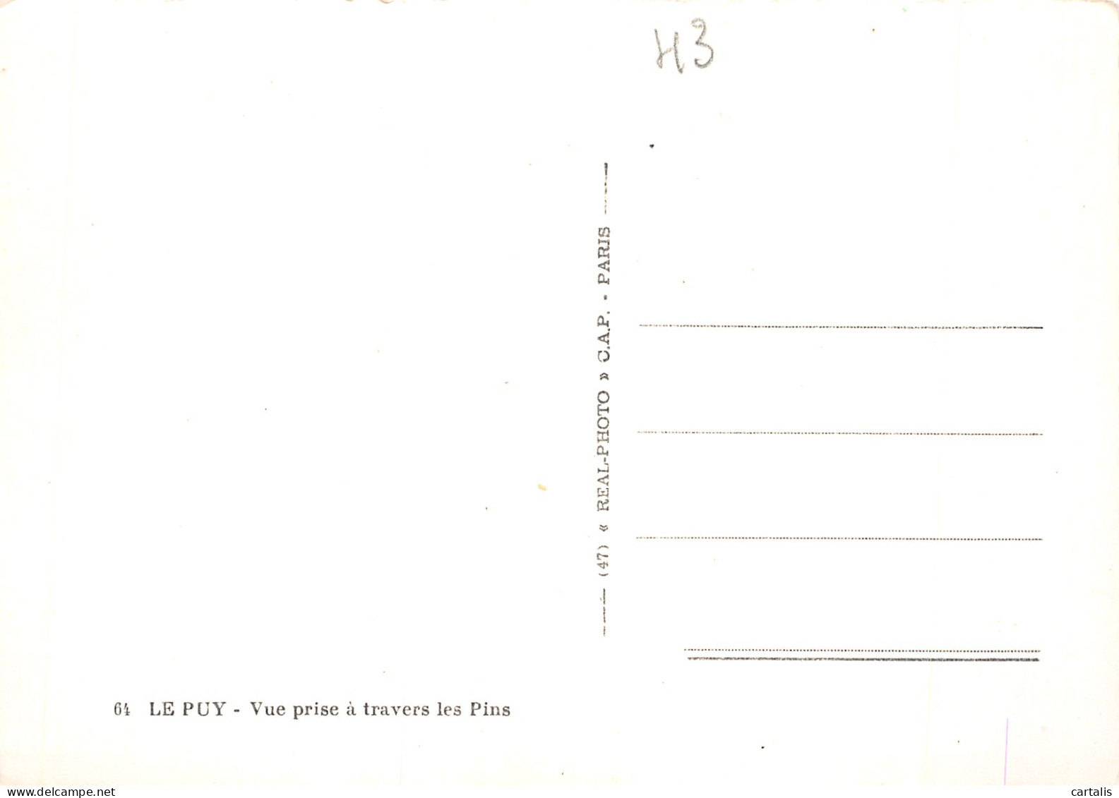 43-LE PUY -N°4177-D/0385 - Le Puy En Velay