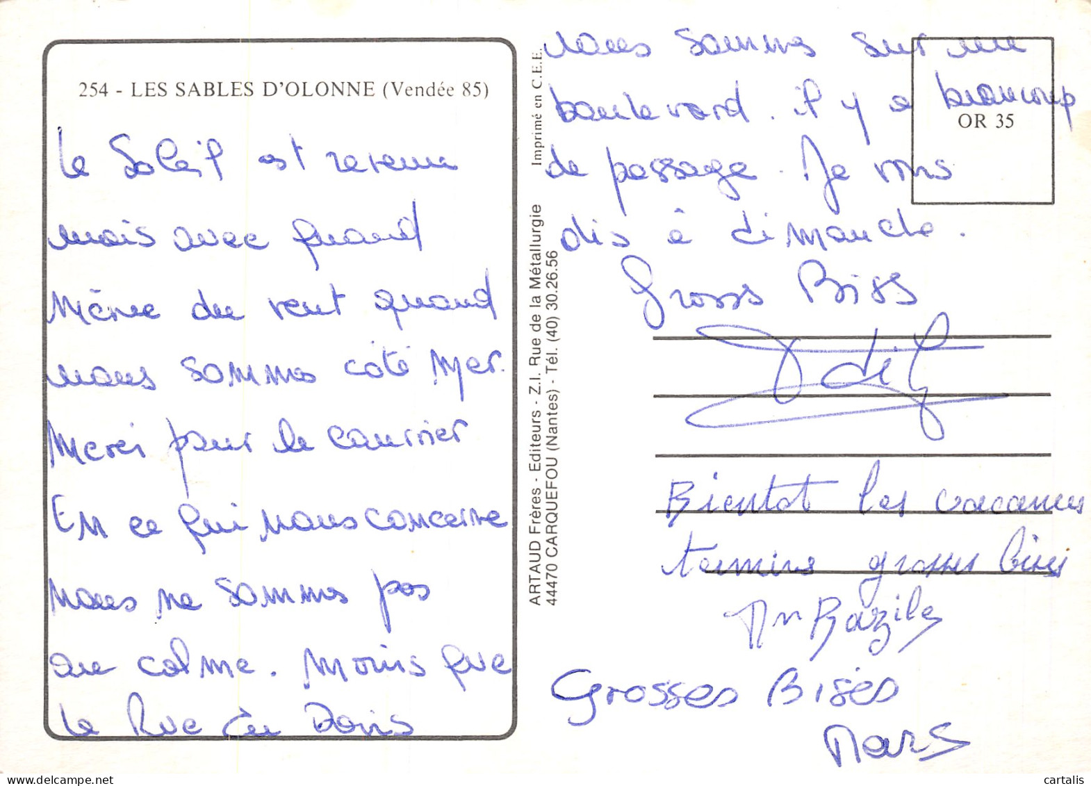 85-LES SABLES D OLONNE-N°4177-D/0311 - Sables D'Olonne