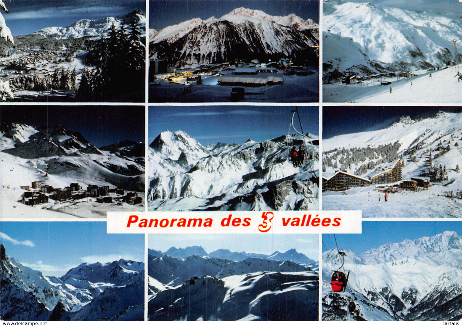 73-LES TROIS VALLEES-N°4177-D/0219 - Other & Unclassified