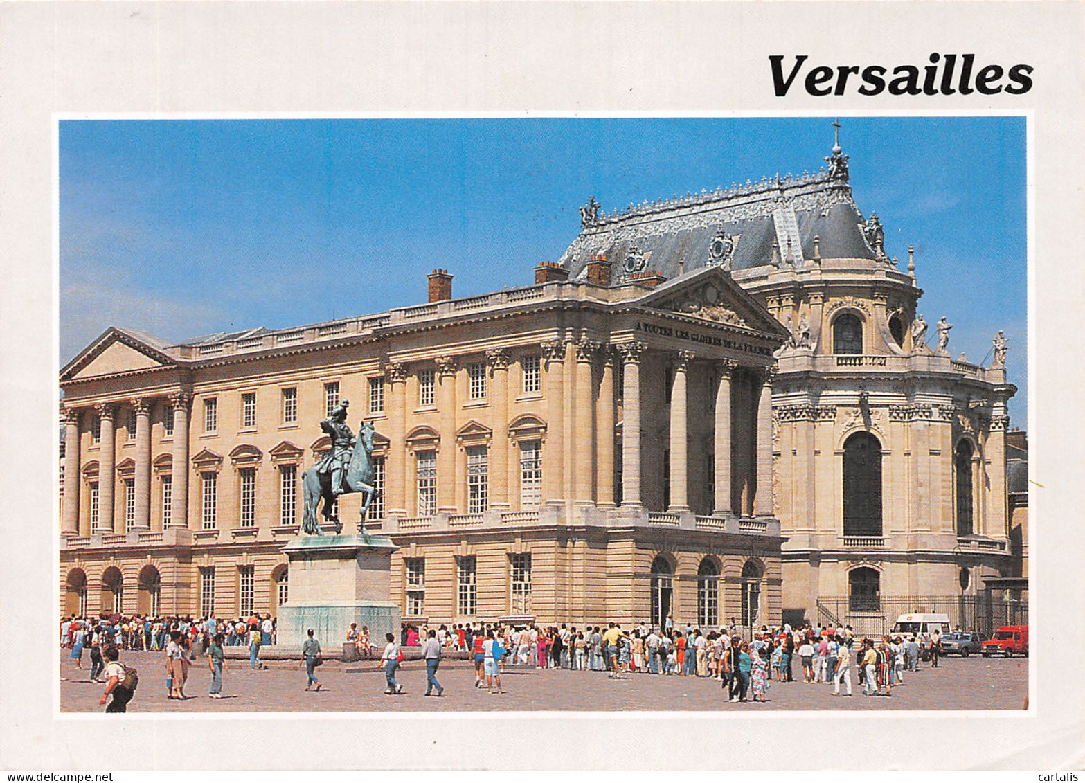 78-VERSAILLES LE CHATEAU-N°4177-D/0153 - Versailles (Château)