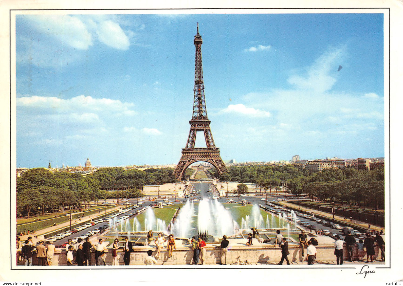 75-PARIS LA TOUR EIFFEL-N°4177-D/0119 - Eiffeltoren