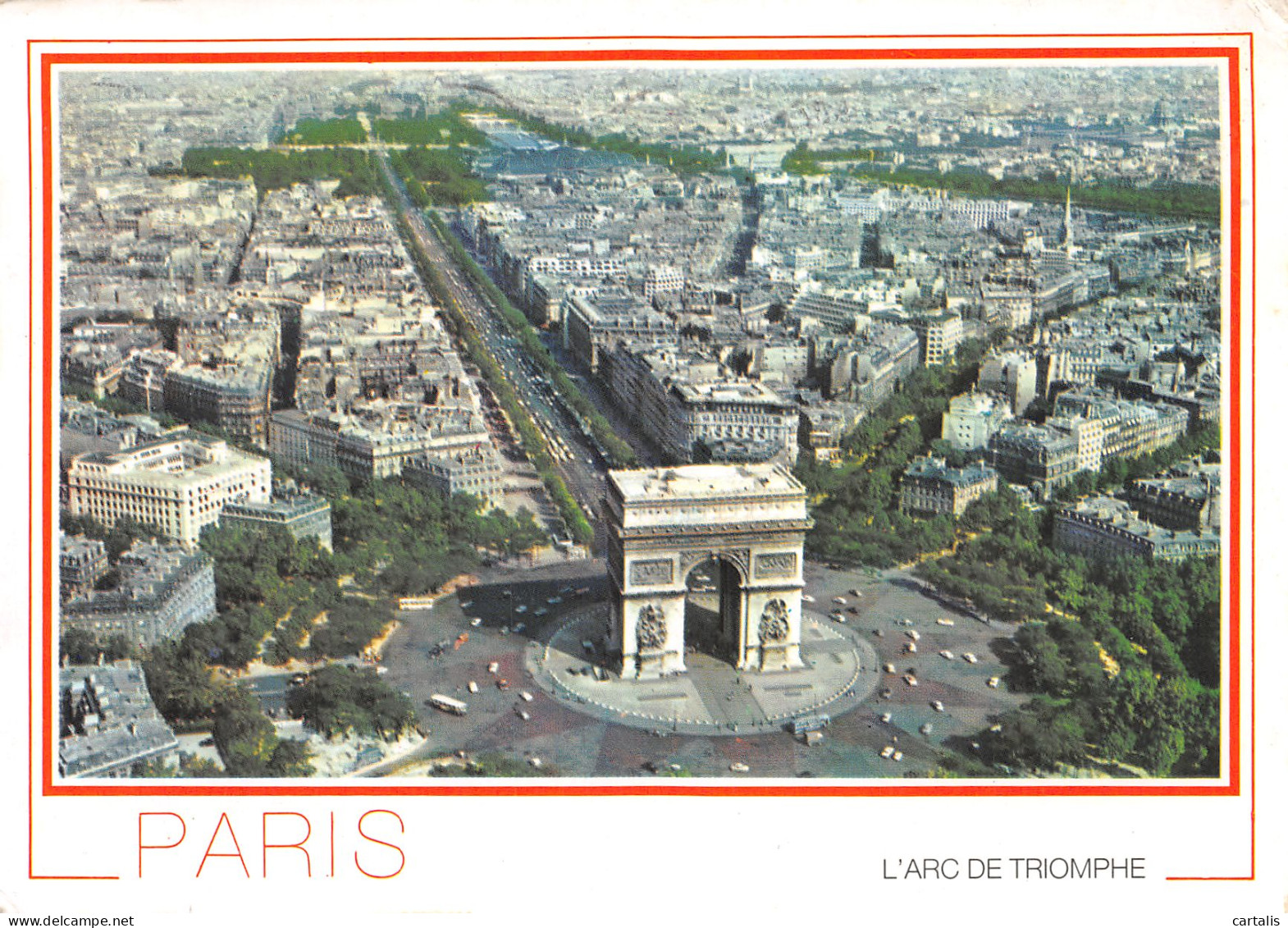 75-PARIS ARC DE TRIOMPHE-N°4177-D/0057 - Triumphbogen