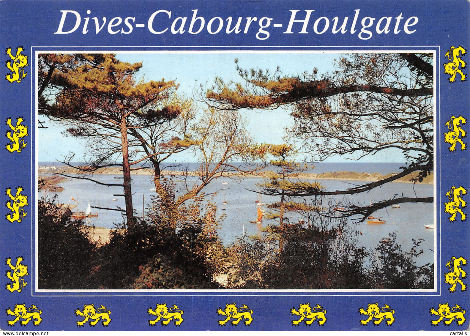 14-DIVES CABOURG HOULGATE-N°4177-C/0345 - Other & Unclassified