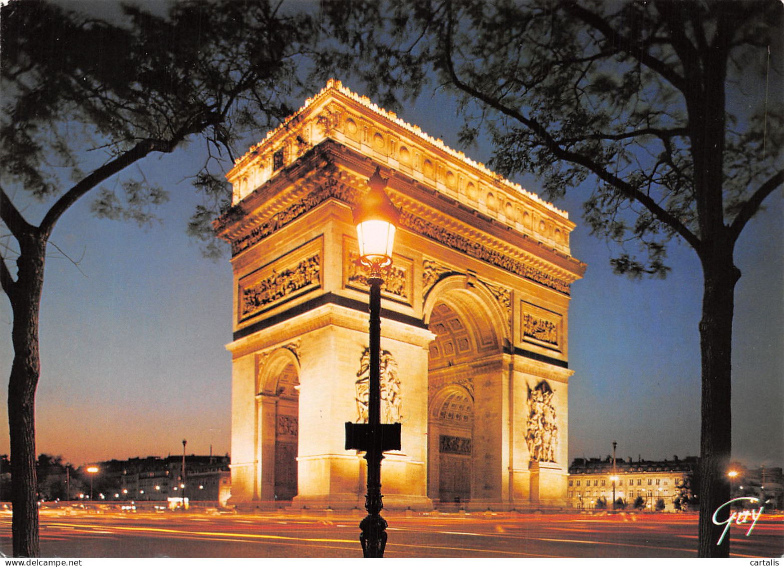 75-PARIS ARC DE TRIOMPHE-N°4177-C/0259 - Triumphbogen