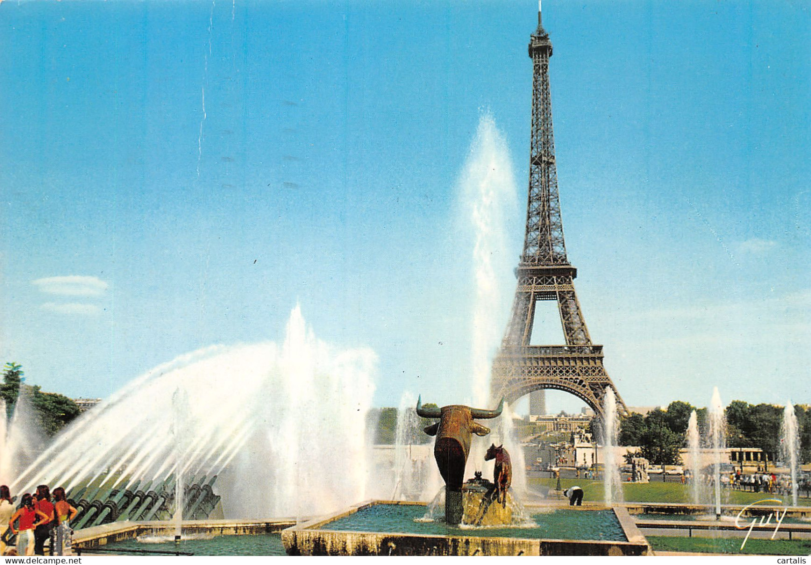 75-PARIS LA TOUR EIFFEL-N°4177-C/0083 - Eiffeltoren