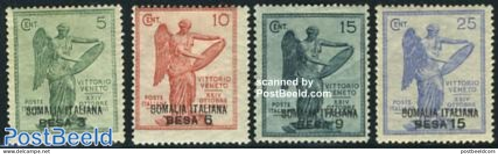 Italian Somalia 1922 Venice Victory 4v, Mint NH - Sonstige & Ohne Zuordnung