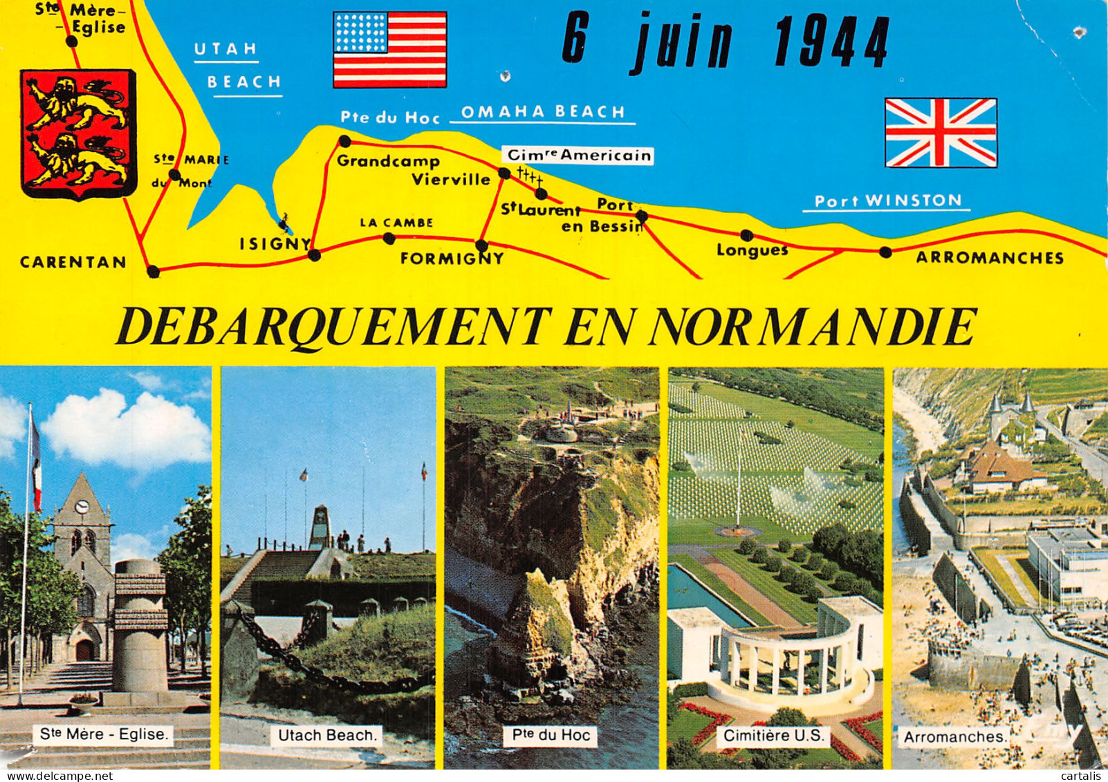 14-NORMANDIE LE DEBARQUEMENT-N°4178-C/0395 - Other & Unclassified