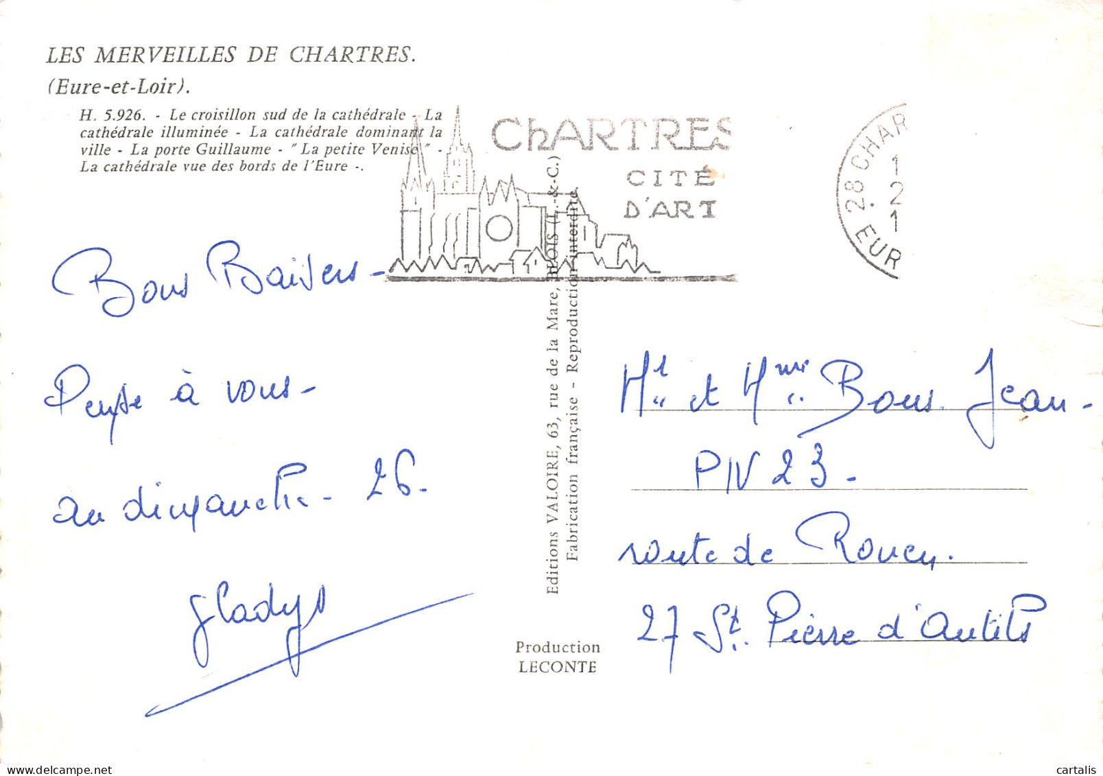28-CHARTRES-N°4178-C/0373 - Chartres