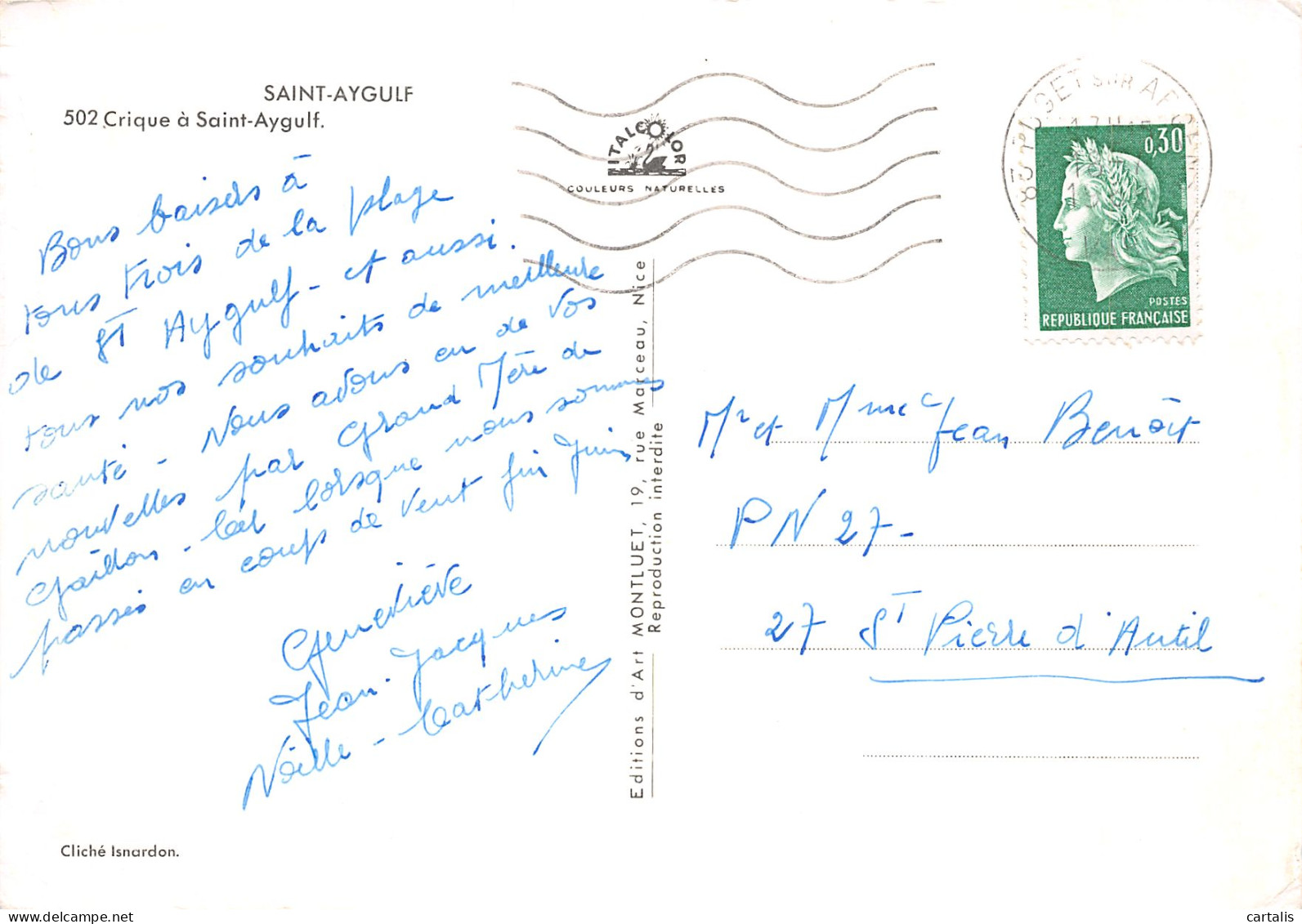 83-SAINT AYGULF-N°4178-C/0345 - Saint-Aygulf