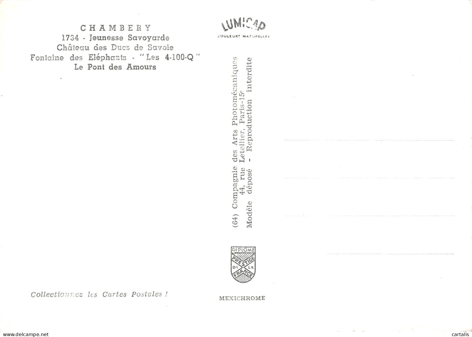 73-CHAMBERY-N°4178-C/0309 - Chambery